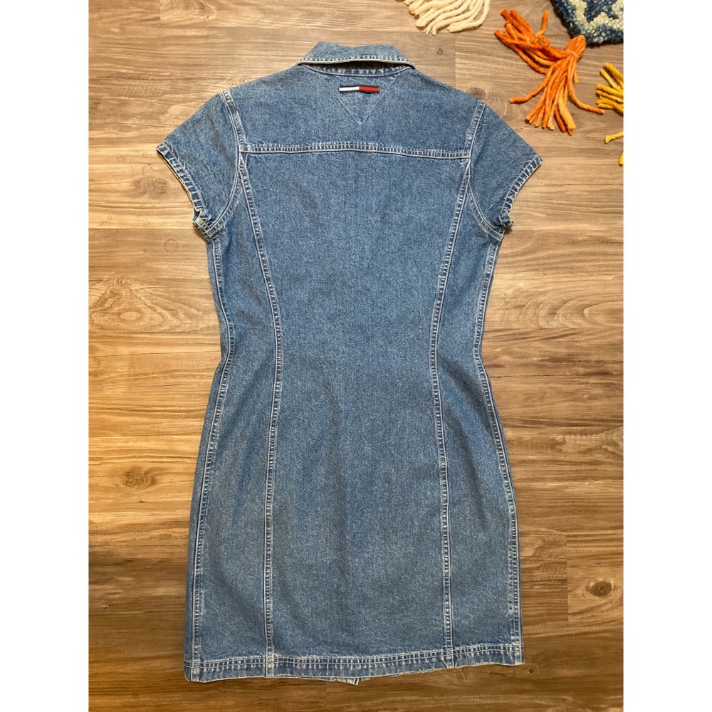 Vintage Tommy Hilfiger Button Down Jean Dress - Picture 3 of 4